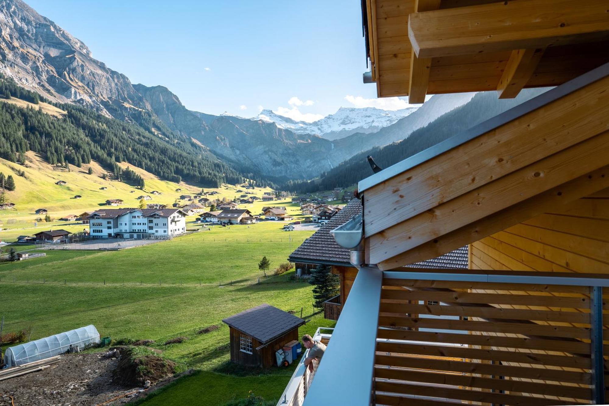 Chuenislodge2- Zwei Balkone, Gemuetlicher Kamin, Top Aussicht Adelboden Kültér fotó